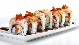 222. Black tempura roll