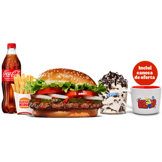 Menu Completo Whopper + Caneca