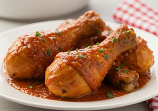 Pollo Asado en Salsa