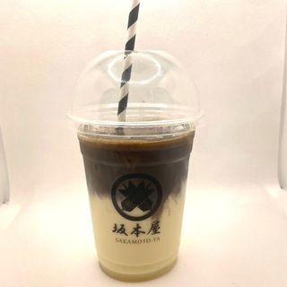 Hoji-cha Latte (cold) with cow milk