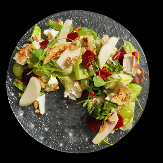 Sałatka z Palonym Kozim Serem 