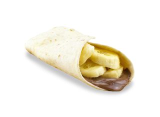 Sweet Nutella Wrap