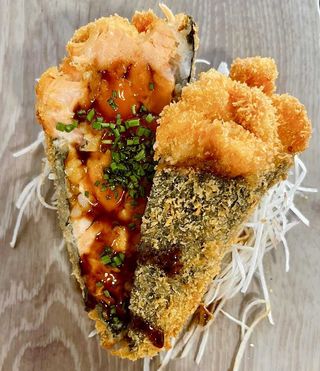 Temaki Hot - Salmão