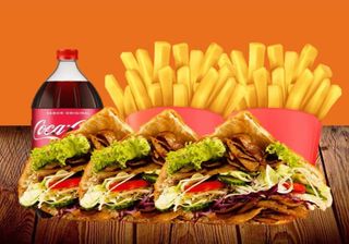 48. Menú Kebabs (Para 3 Personas)