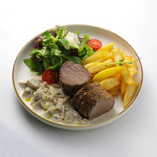 Бон-филе с грибами