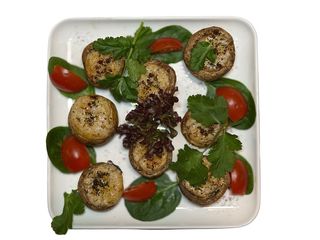 Гриби запечені з сиром (180g)