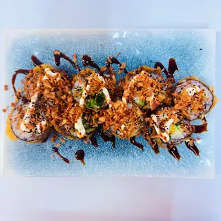 60. Tempura Futomaki De Langostino (8 Pzs.)