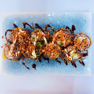 60. Tempura Futomaki De Langostino (8 Pzs.)