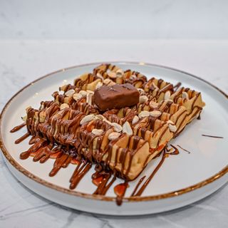 Classic waffle Snickers
