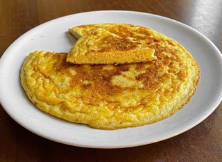 frittata con cipolla