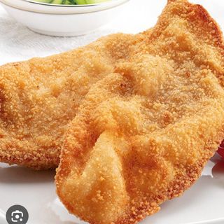 Escalope de pollo con patatas