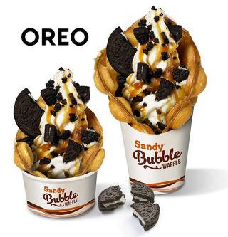 Buble Waffle Oreo