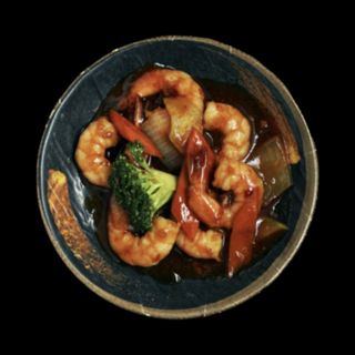 55. Langostinos Picantes (Ración)