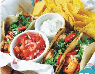 Shrimp Fajitas Zestaw