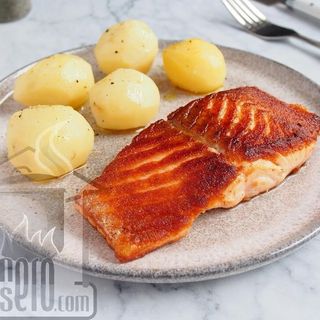 Salmón a la plancha 