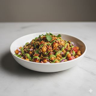 Purani Dilli papdi chaat