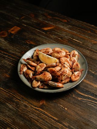 Креветки жаренные (340г)