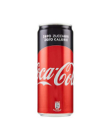 Coca-Cola Zero in lattina 33 cl