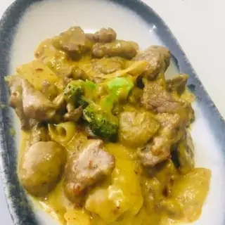Ternera con curry
