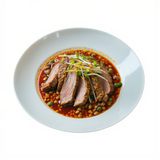 Pato Con Brotes De Soja