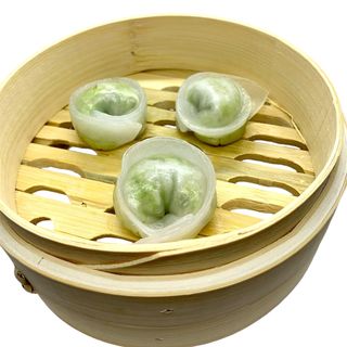 Raviolo di edamame tartufato 