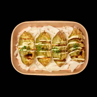 19. Fried Veggie Gyoza  4pz