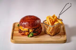 Chicken Smash burger