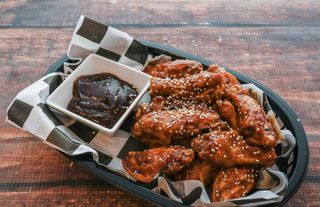 Buffalo wings w sosie bbq