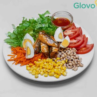 Salada de Conserva de Sardinha