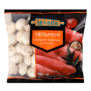 Пельмені «Левада» з м'ясом індички (400г)