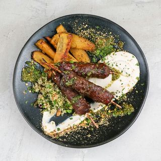 Espetadas de Kofta de Borrego