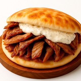 Doner Kebab Con Queso