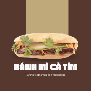 5. Bánh mì cà tím