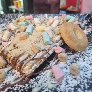 Pippo il waffle, all'Oreo