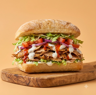 Panino con pollo