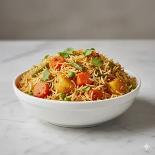 Chana biryani