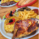 Plat 1/2 Poulet 1/2 طبق دجاج