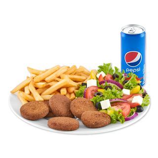 Talerz Falafel, Pepsi 0.33l