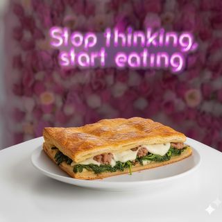 Trancio Pizza Farcita Salsiccia e Friarielli