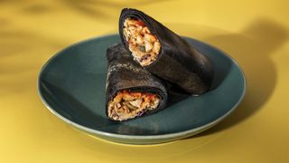 ცხარე ქათმის ვრაპი ბარბექიუს სოუსით