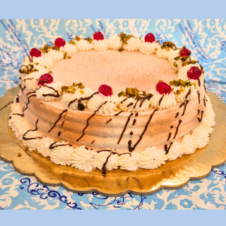 Torta da 1 kg con Crema, Cioccolato, Crema Chantilly o Pistacchio
