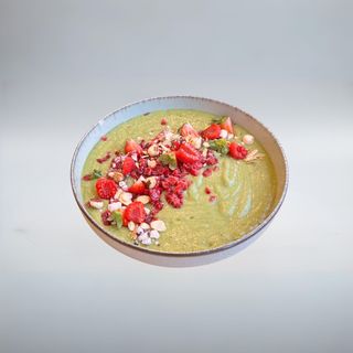 Śniadaniowy mus owocowy  z gryką i awokado