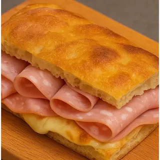 FOCACCIA MORTADELLA & SCAMORZA 350g