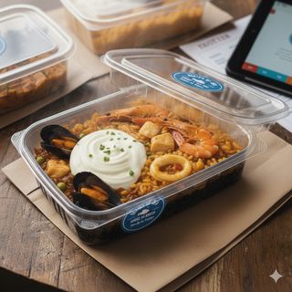 Arroz de marisco (2 raciones)