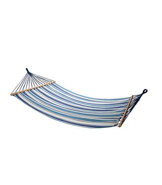 Hamac 200X150 Cm Rayé Bleu/Blanc-960906-