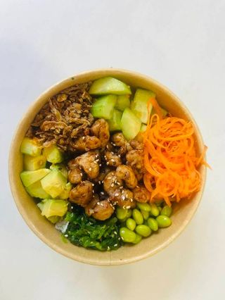 Poké de Frango Teriyaki
