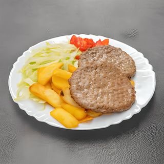 Piatto hamburger