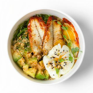 Bowl Quinoa Con Anguila