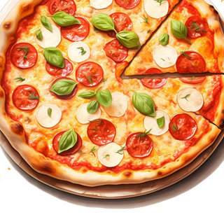 Pizza Cuatro Quesos (32 Cm.)