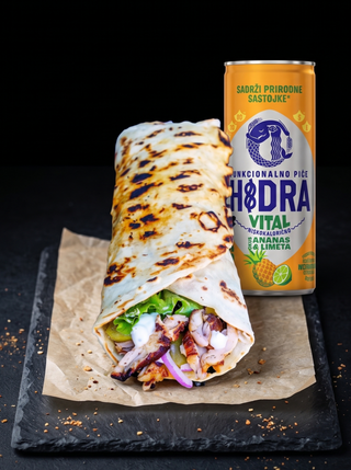 Shawarma classic + Hidra ananas i limeta - GRATIS